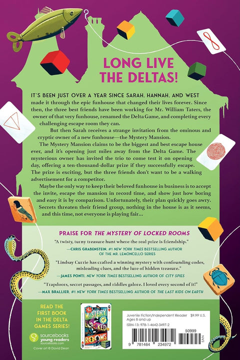 The House with No Keys (The Delta Games, 2) by Lindsay Currie