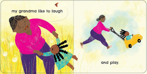 Grandma and Me by Carole Boston Weatherford, Ashleigh Corrin (Illustrator)