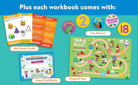 Brain Quest Math Workbook: Pre-Kindergarten