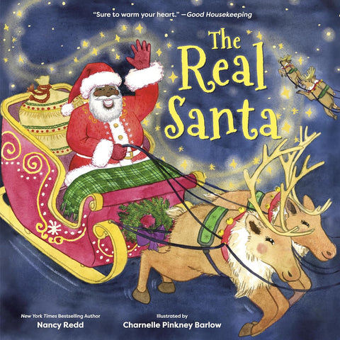 The Real Santa by Nancy Redd (Author), Charnelle Pinkney Barlow (Illustrator)