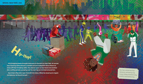 Ayo's Adventure: Across the African Diaspora from Afro to Zulu by Ain Heath Drew (Author), Erin K. Robinson (Illustrator) (Paperback)