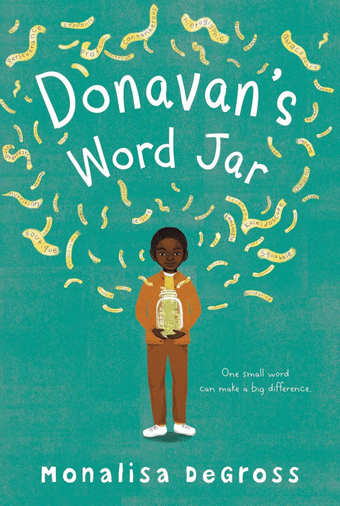 Donavan’s Word Jar by Monalisa DeGross, Cheryl Hanna (Illustrator)