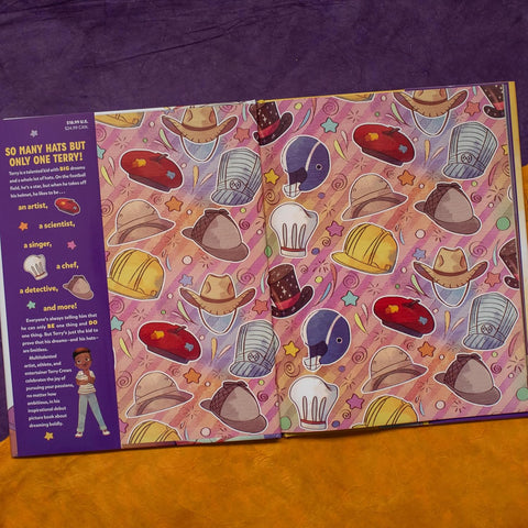 *PRE-ORDER (APR. 7 RELEASE)* Terry’s Many Hats by Terry Crews, Tanisha Cherislin (Illustrator)