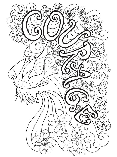 Bliss Inspirations Coloring Book: Your Passport to Calm by Adrienne Noel