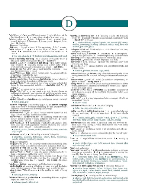 Webster's All-In-One Dictionary and Thesaurus, Third Edition