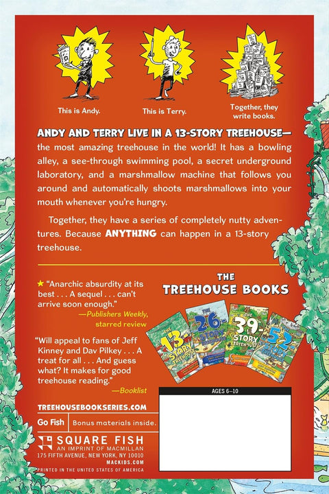 The 13-Story Treehouse: Monkey Mayhem! (The Treehouse Books, 1) by Andy Griffiths, Terry Denton (Illustrator)