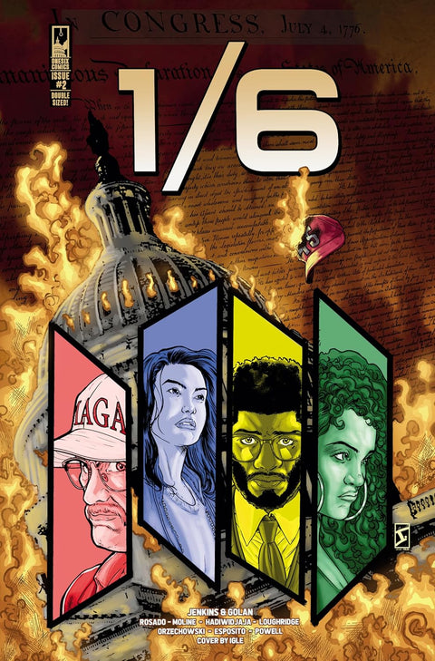 1/6: The Graphic Novel, Issue #2– What if the Attack on the U.S. Capitol had Succeeded