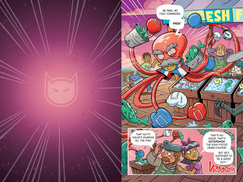 Cat Ninja: Time Heist by Matthew Cody, Chad Thomas (Illustrator) (Cat Ninja, 2)