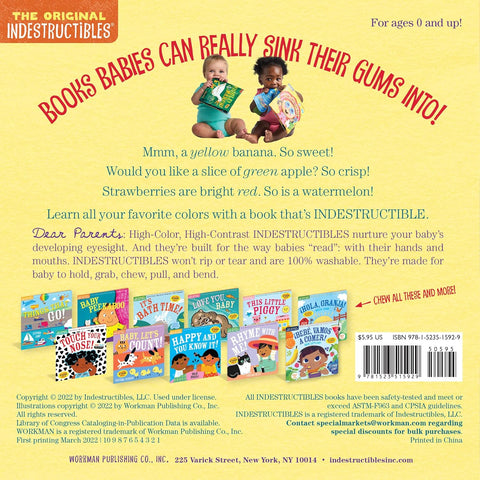 Indestructibles: Taste the Fruit! by Lizzy Doyle