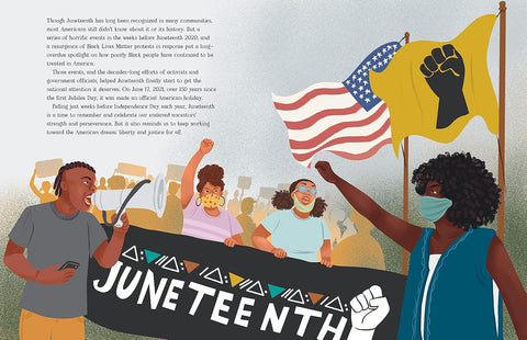 The Juneteenth Story: Celebrating the End of Slavery in the United States by Alliah L. Agostini (Author), Sawyer Cloud (Illustrator)