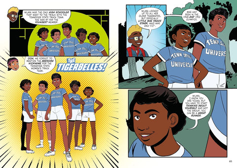 Wilma Rudolph: The Graphic Novel by Josh Bycel, Rich Korson, Brittney Williams (Illustrator)