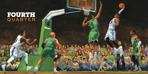 Hardcourt: Stories from 75 Years of the National Basketball Association by Fred Bowen, James E. Ransome (Illustrator)