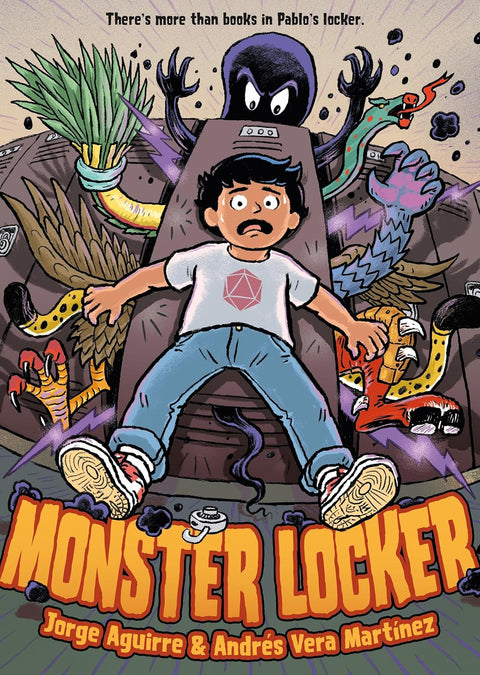 Monster Locker (Monster Locker, 1)  by Jorge Aguirre (Author), Andrés Vera Martínez (Illustrator)
