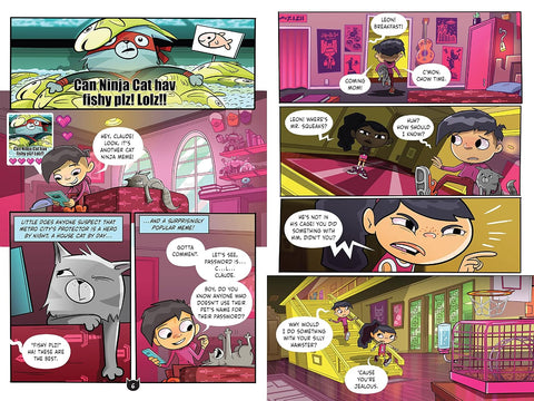Cat Ninja by Matthew Cody, Yehudi Mercado (Illustrator) (Cat Ninja, 1)