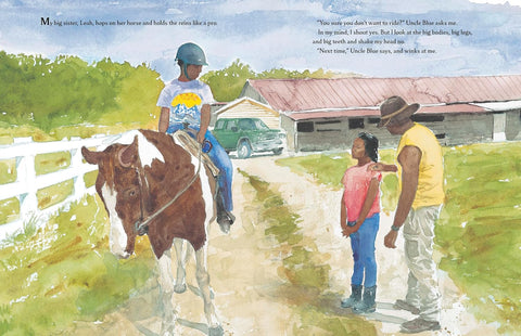 *PRE-ORDER (6/16/26 RELEASE)* Riding Magic by Kelly Starling Lyons, E. B. Lewis (Illustrator)