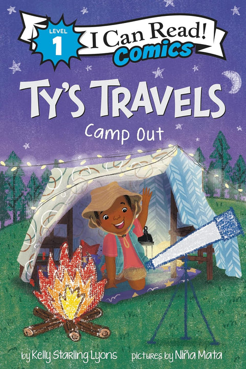 Ty’s Travels: Camp-Out by Kelly Starling Lyons, Nina Mata (Illustrator)