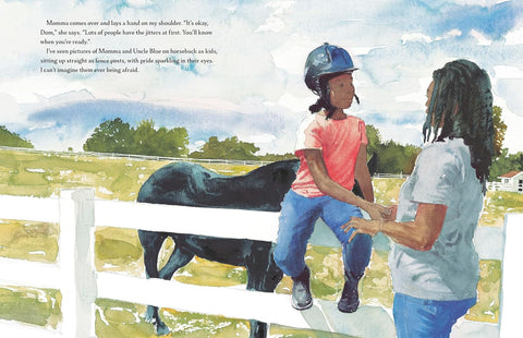 *PRE-ORDER (6/16/26 RELEASE)* Riding Magic by Kelly Starling Lyons, E. B. Lewis (Illustrator)