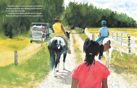 *PRE-ORDER (6/16/26 RELEASE)* Riding Magic by Kelly Starling Lyons, E. B. Lewis (Illustrator)