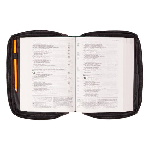 Bible Cover Value Gray Ichthus Patch: Large