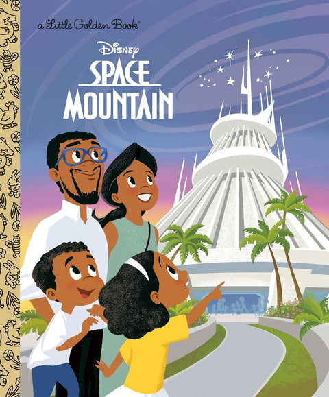 Space Mountain (Disney Classic) (Little Golden Book) by Nicole Johnson (Author), Mike Wall (Illustrator)