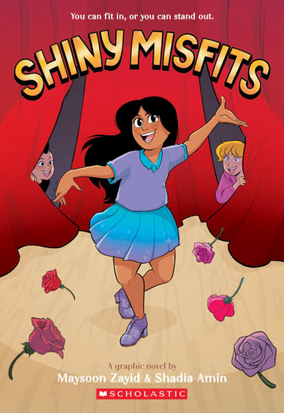 Shiny Misfits: A Graphic Novel by Maysoon Zayid (Author), Shadia Amin (Illustrator)