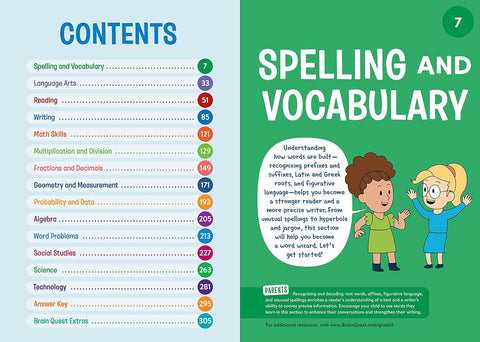 Brain Quest Workbook: 5th Grade Revised Edition Paperback – Workman Publishing (Author), Bridget Heos (Contributor)