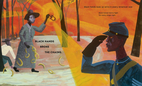 Black Hands: Builders Of Our Nation by Carole Boston Weatherford, R. Gregory Christie (Illustrator)