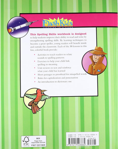 Spelling Skills: Grade 5, Paperback – Flash Kids Editors (Editor)