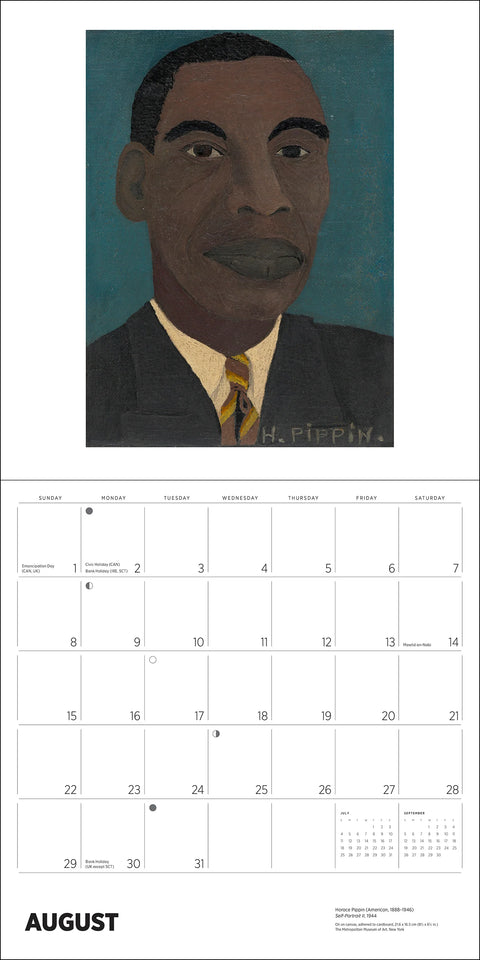 African American Art 2027 Wall Calendar