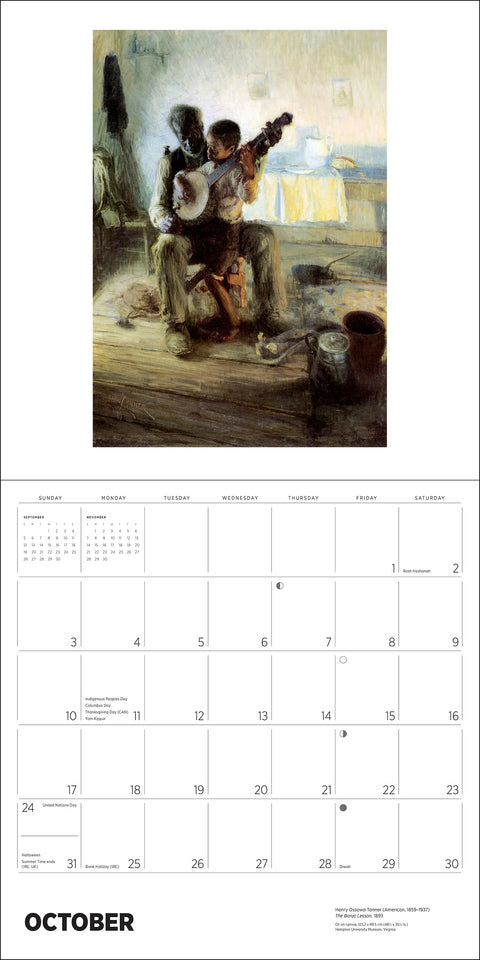 African American Art 2027 Wall Calendar