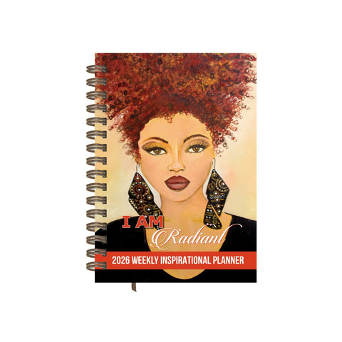 I Am Radiant 2026 Inspirational Weekly Planner