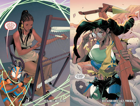 *PRE-ORDER 12/23* Miles Morales: Spider-Man By Cody Ziglar Vol. 7 - God War Paperback – Cody Ziglar (Author), Marco Renna (Illustrator), Federico Vicentini (Cover Art)