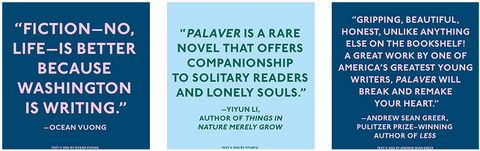 Palaver: A Novel by Bryan Washington