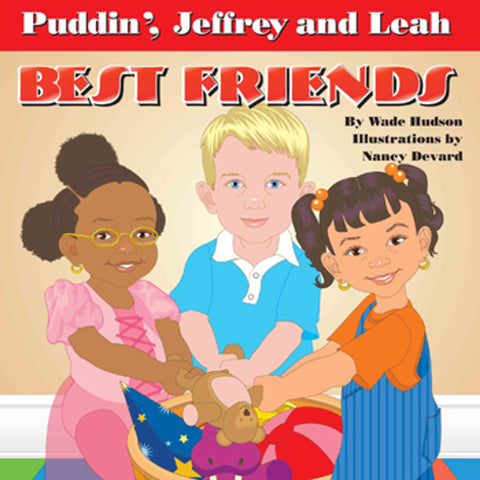 Puddin' Jeffrey and Leah by Wade Hudson, Nancy Devard (Illustrator)