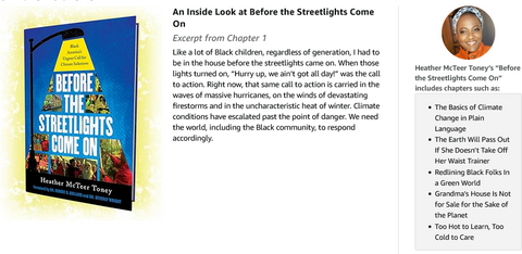 Before the Streetlights Come On: Black America’s Urgent Call for Climate Solutions by Heather McTeer Toney