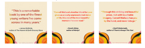 Another Word for Love: A Memoir by Carvell Wallace