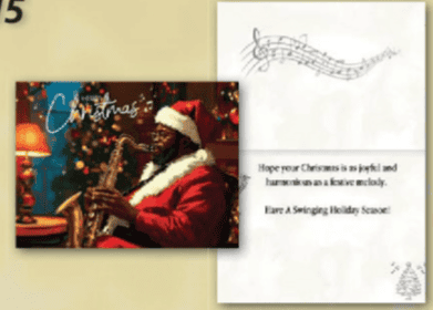 Deluxe Holiday Collection (X25-213) Card Assortment, includes Envelopes, 5x6.75