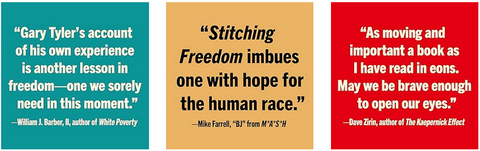 New Release!! Stitching Freedom: A True Story of Injustice, Defiance, and Hope in Angola Prison by Gary Tyler and Ellen Bravo