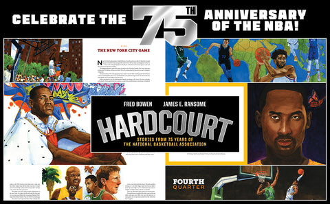 Hardcourt: Stories from 75 Years of the National Basketball Association by Fred Bowen, James E. Ransome (Illustrator)
