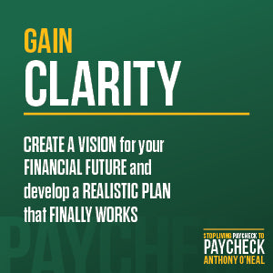 *PRE-ORDER (8/25 RELEASE)* Stop Living Paycheck To Paycheck: The Proven Path to Break Free From Debt, Build Real Wealth, and Live Free on Any Income by Anthony O’Neal
