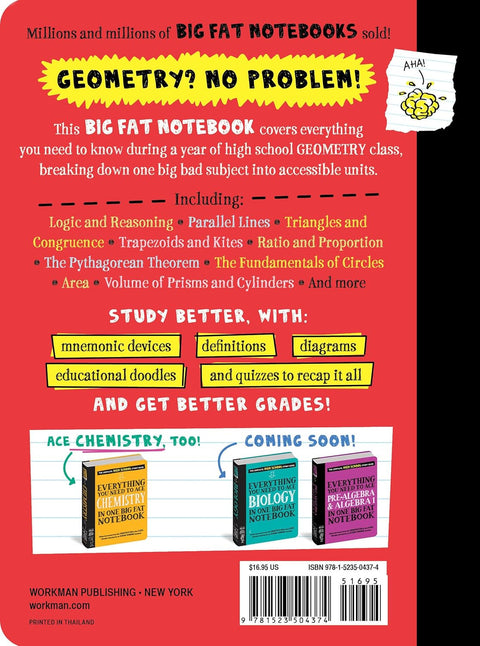 Everything You Need to Ace Geometry in One Big Fat Notebook by Christy Needham