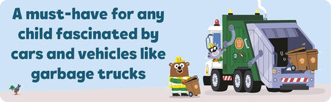 Point & Play: Trash Trucks: Count, Learn, and MOVE for Interactive Fun by Zeitgeist (Author), Steven Wood (Illustrator)