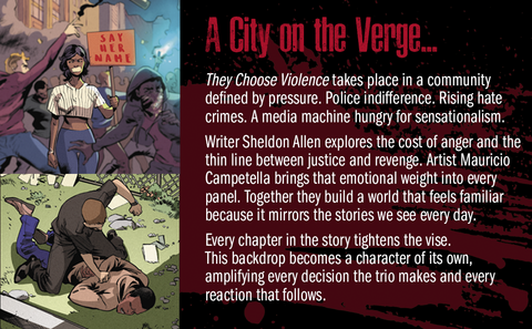 They Choose Violence by Sheldon Allen, Mauricio Campatella, Daniele Caramanico