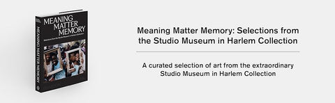 Meaning Matter Memory: Selections from the Studio Museum in Harlem Collection by Thelma Golden