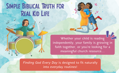 *PRE-ORDER (9/8 RELEASE)* Finding God Every Day: A 90-Day Devotional by a Kid, for Kids by Luke Tillman, E. Danielle Butler, Ana Latese (Illustrator)