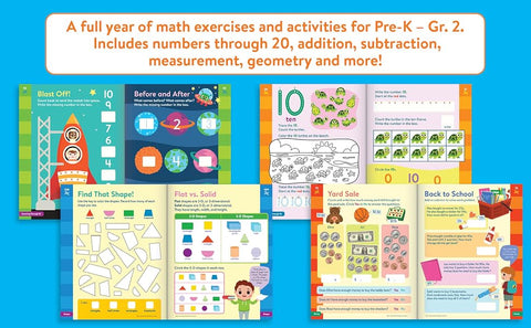 Brain Quest Math Workbook: Pre-Kindergarten