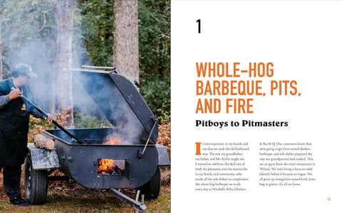 Ed Mitchell's Barbeque: Time-Honored Techniques, Delicious Southern Flavors, and Family History From a Legendary Barbeque Pitmaster by Ed Mitchell, Ryan Mitchell, Zella Palmer