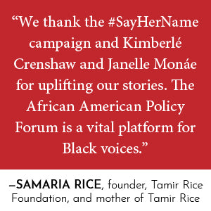 #SayHerName: Black Women’s Stories of Police Violence and Public Silence by Kimberlé Crenshaw