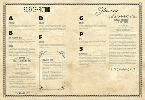 Gastronogeek: 42 Recipes from Your Favorite Imaginary Worlds by Thibaud Villanova, Maxime Léonard