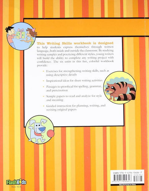 Writing Skills: Grade 4 Paperback – Flash Kids Editors (Editor)
